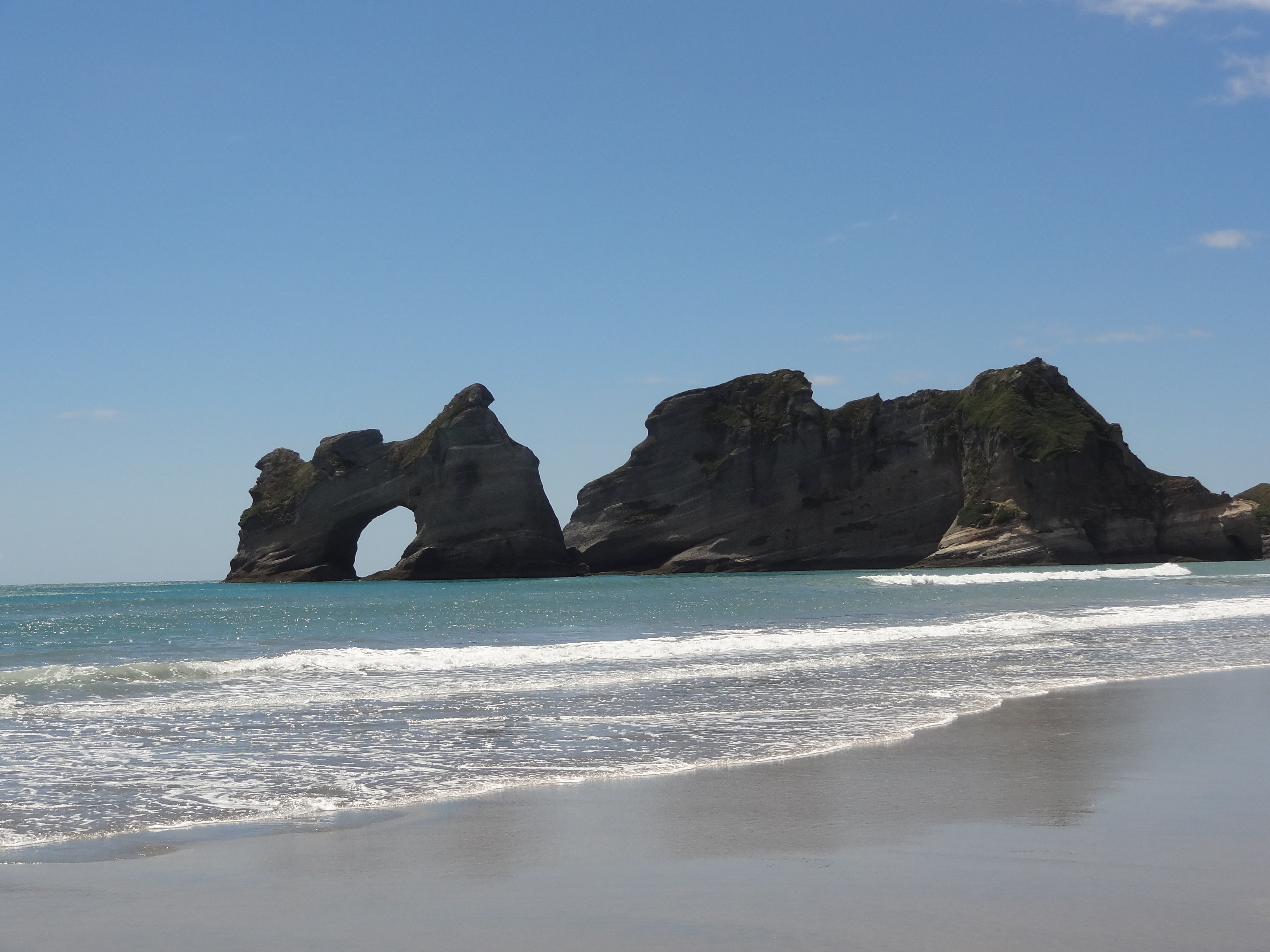Wharariki Beach